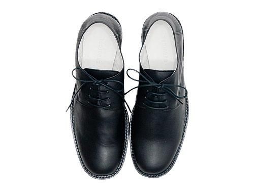 TOUJOURS Sheep Leather Oxford Shoes BLACK DM24XA01