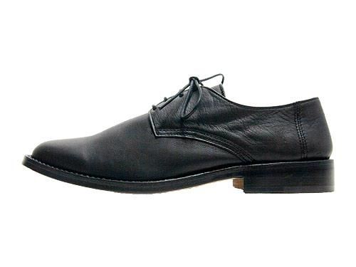 TOUJOURS Sheep Leather Oxford Shoes BLACK DM24XA01