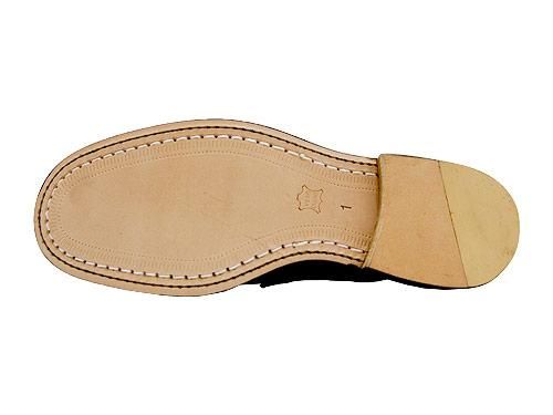 TOUJOURS Sheep Leather Oxford Shoes BLACK DM24XA01
