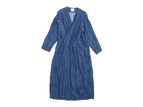 TOUJOURS String Cache-coeur Dress INDIGO BLUE