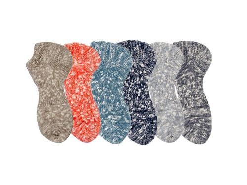 LUCKY SOCKS Mix Sneaker Socks / Mix Rib Socks