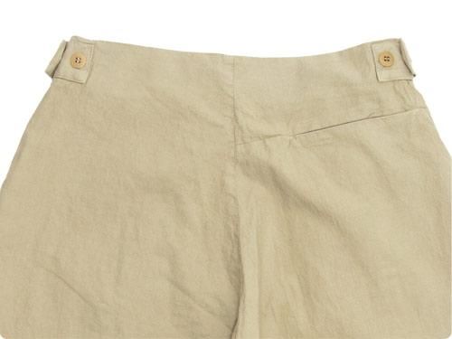 THE HINOKI オックスフォード ショートパンツ BEIGE THE HINOKI