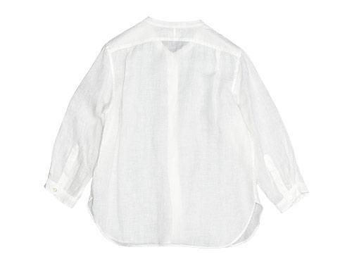 MARGARET HOWELL FINE LINEN NO COLLAR SHIRTS 030WHITE̥ǥ