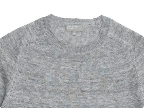 MARGARET HOWELL MELANGE LINEN KNIT 020GRAY ̥󥺡