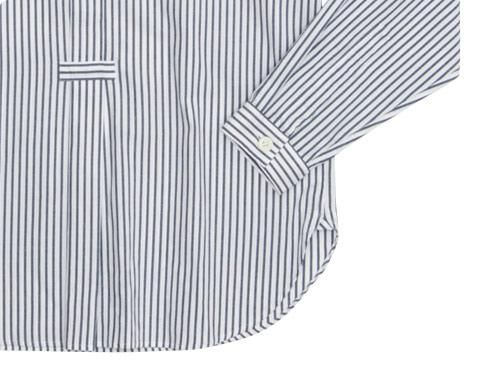 MARGARET HOWELL SUMMER OXFORD CANDY STRIPE SHIRTS 030WHITE ̥󥺡