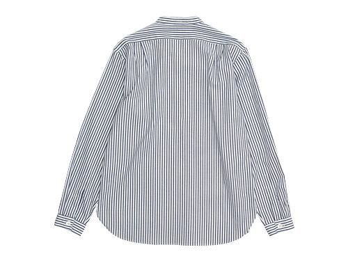 MARGARET HOWELL SUMMER OXFORD CANDY STRIPE SHIRTS 030WHITE ̥󥺡