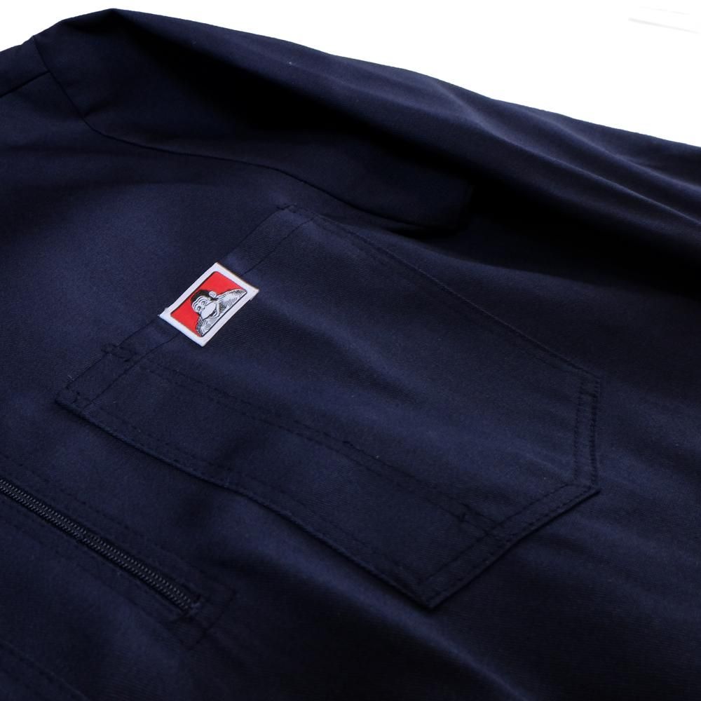 BEN DAVIS（ベンデイビス） SOLID HALF ZIP L/S SHIRTS