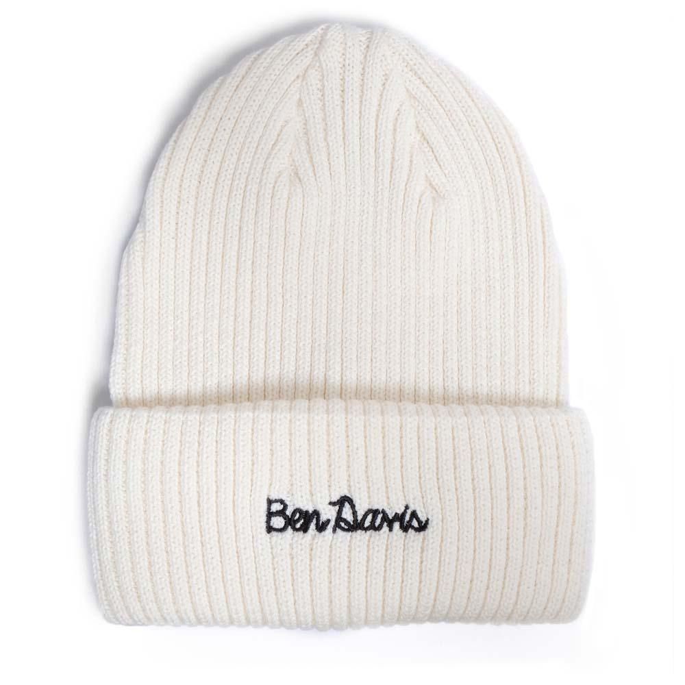 Ben Davis ベンデイビス Embroidery Knit Cap コットンアクリルニットキャップ 刺繍 Ben Davis ベンデイビス Embroidery Knit Cap コットンアクリルニットキャップ 刺繍