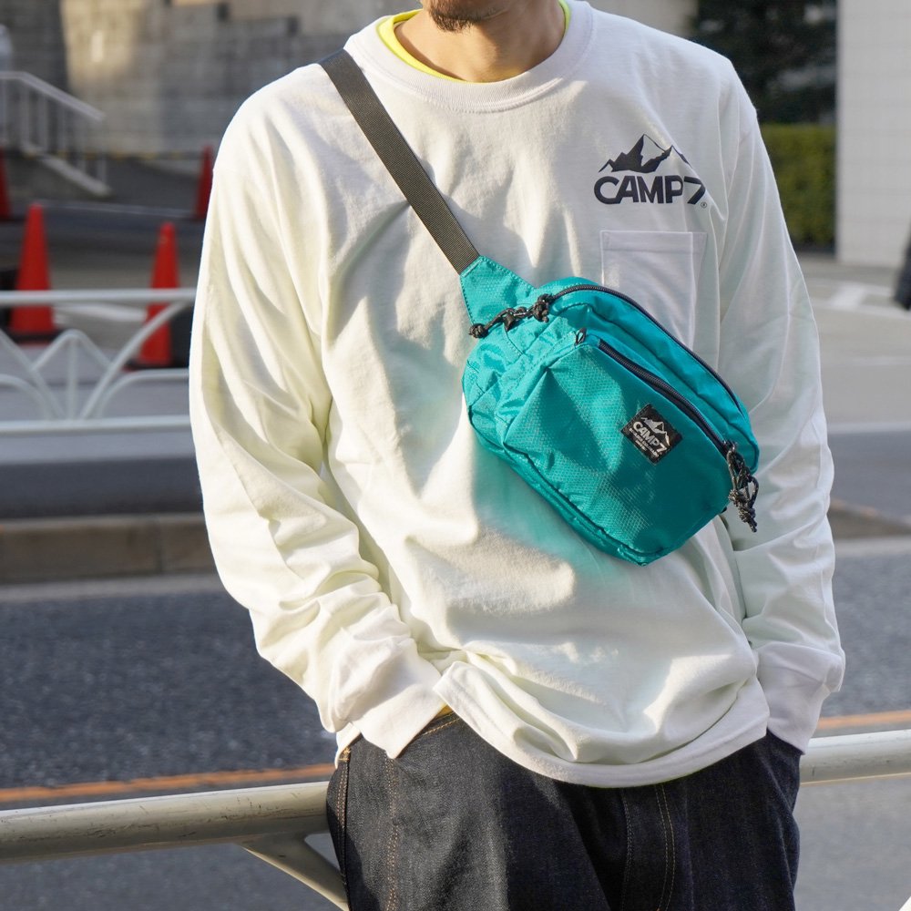 CAMP7 キャンプセブン【RIPSTOP SHOULDER BAG】リップストップショルダーバック