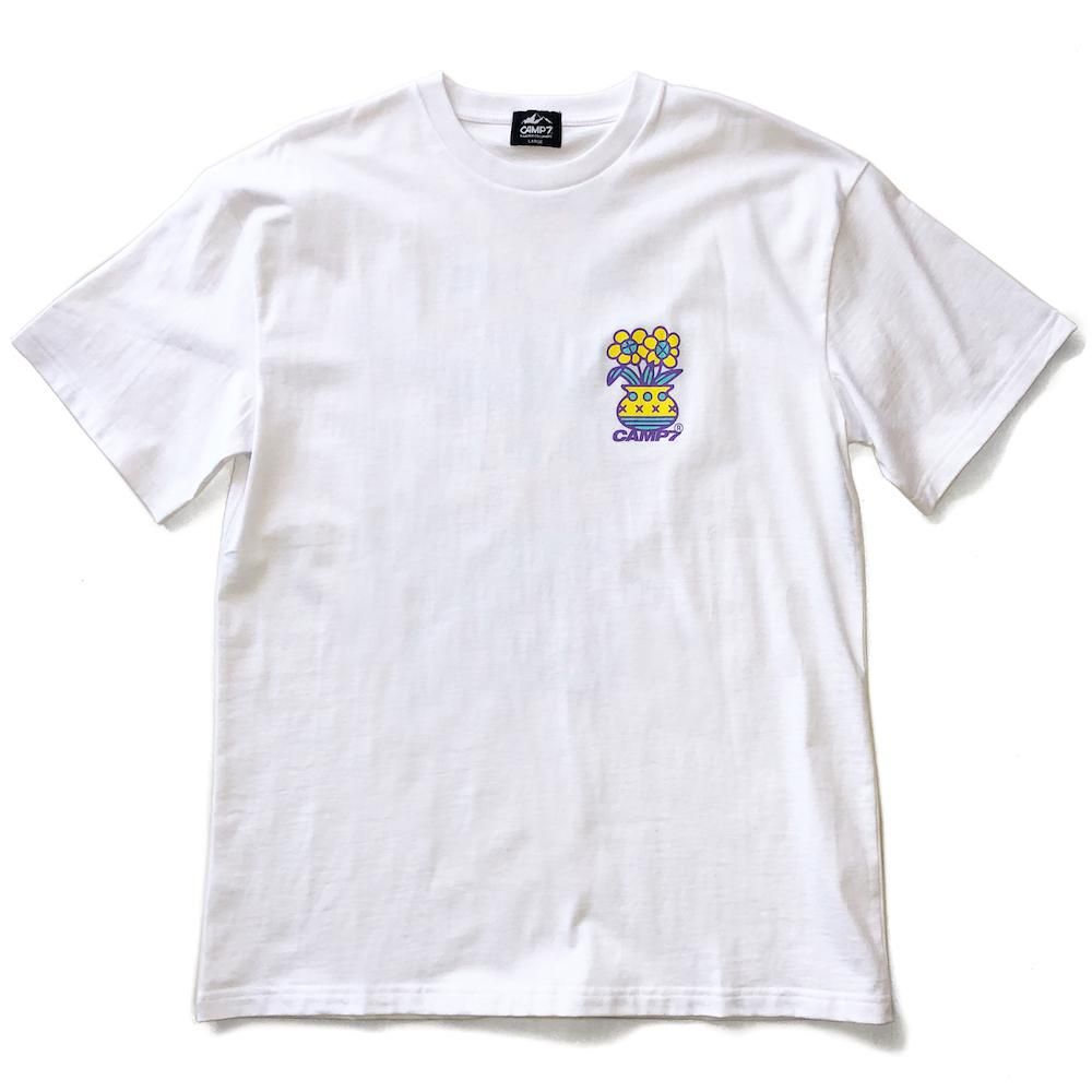 CAMP7【PRINT S/S TEE】プリントTシャツ（抗菌防臭・UVカット）