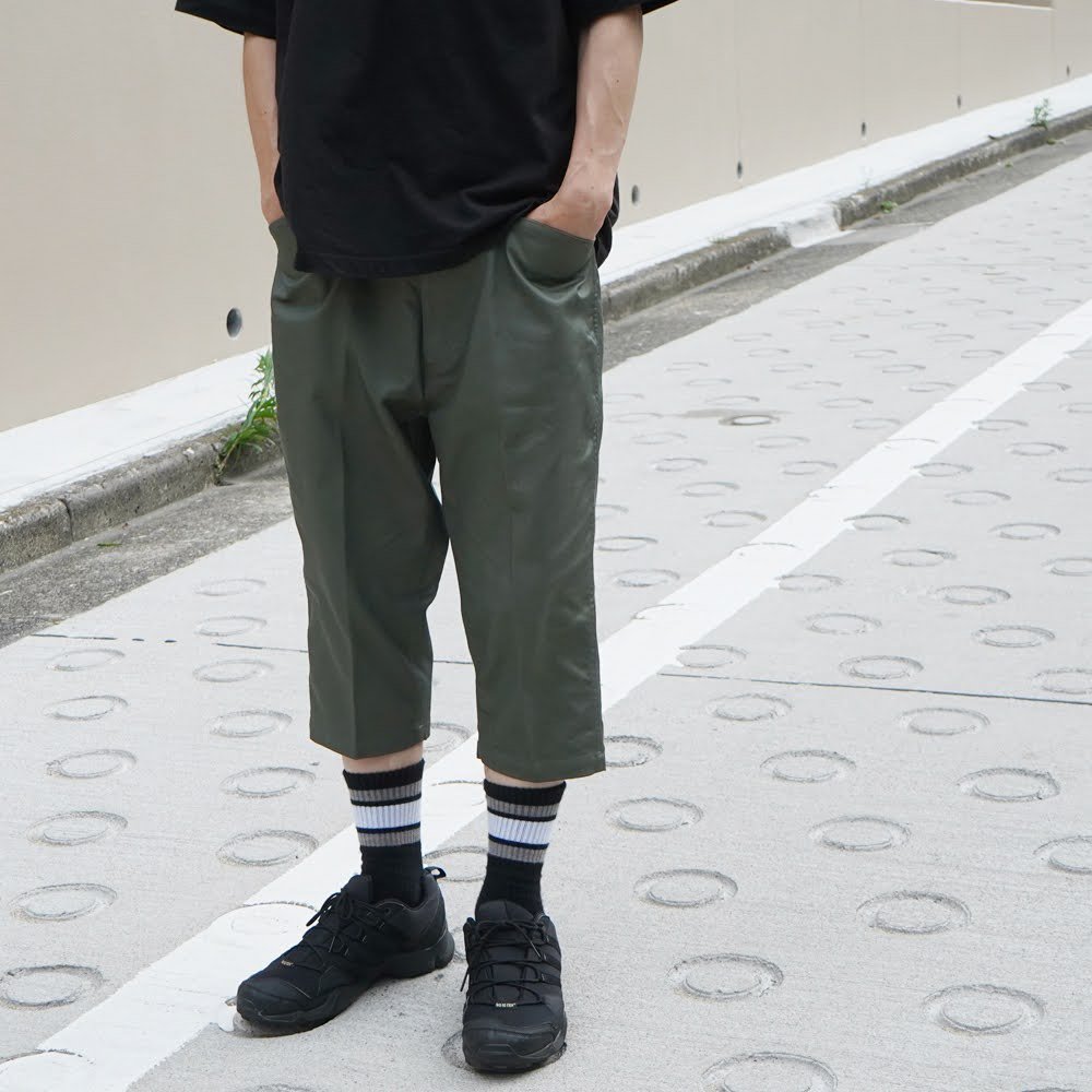 GO OUT vol.140 6月号掲載商品【COOLMAX CROPPED WORK PANTS】クールマックスクロップドワークパンツ