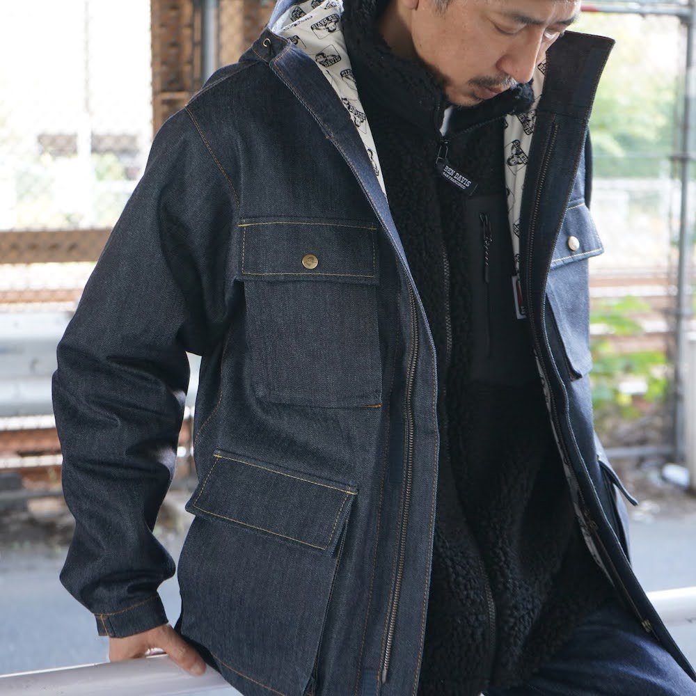 【土日割引】BEN DAVIS(ベンデイビス ) デニムジャケットファッション