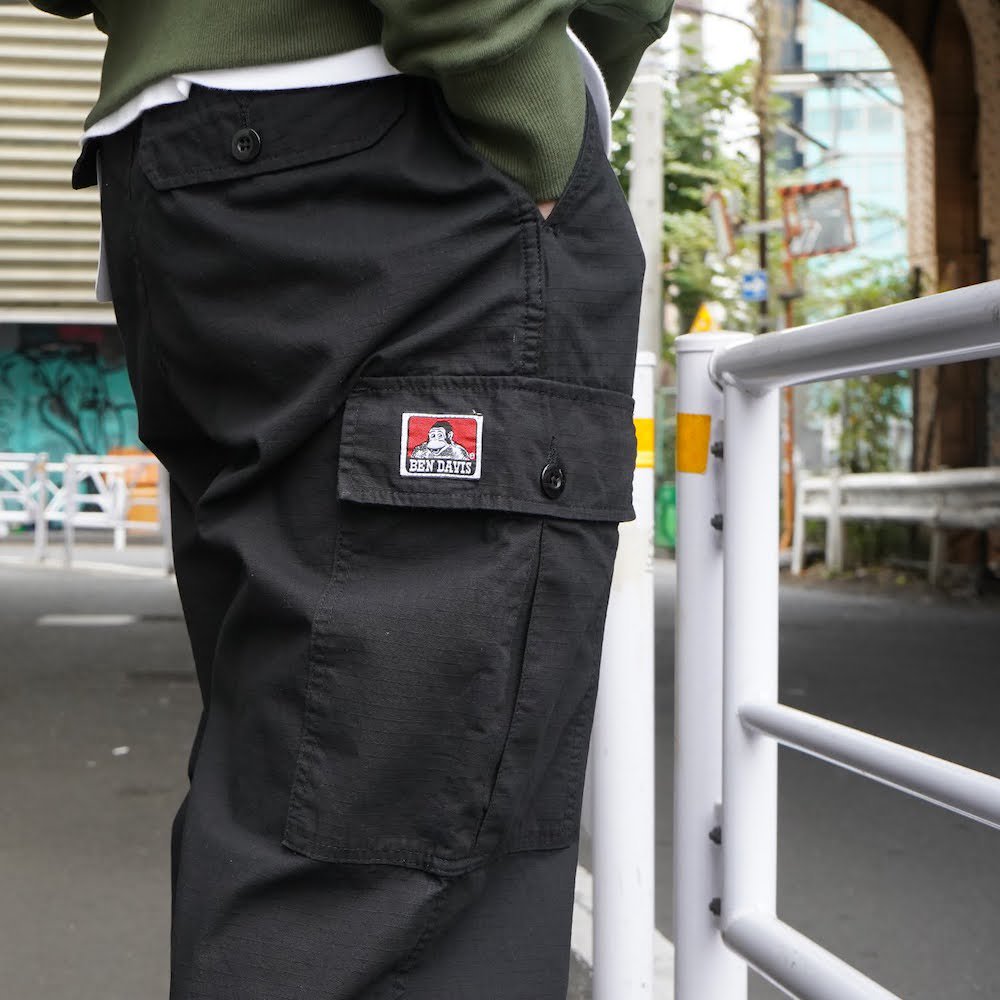 BEN DAVIS（ベンデイビス）【LONG CARGO PANTS】ロングカーゴパンツ