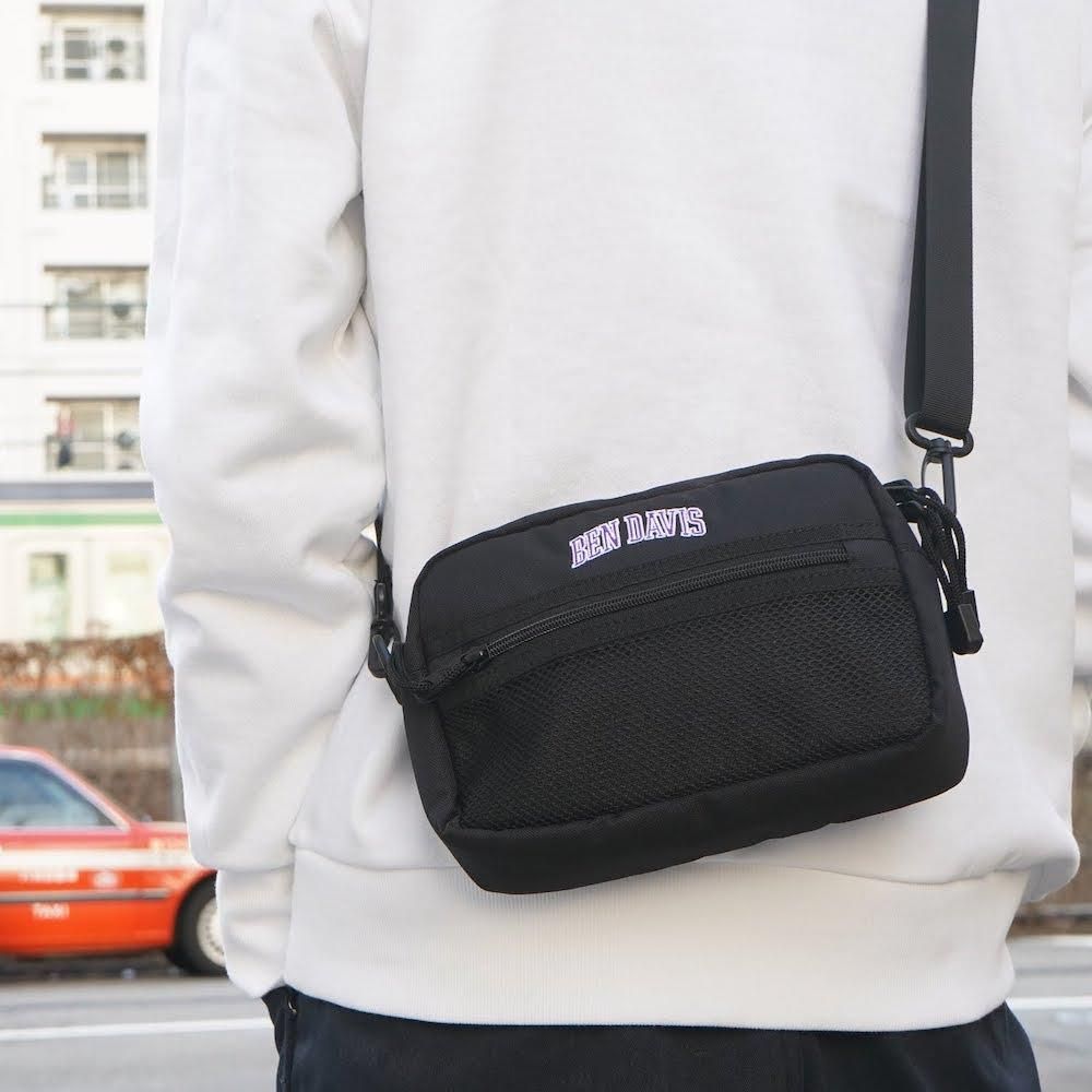 BEN DAVIS(ベンデイビス)【SHOULDER BAG CL】カレッジロゴショルダーバック BEN DAVIS(ベンデイビス)【SHOULDER BAG CL】カレッジロゴショルダーバック
