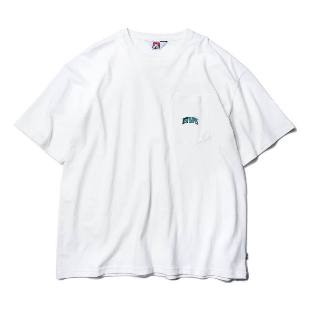  BDZ2-0022【EMBRO POCKET TEE】刺繍ポケットTシャツ（ヘビーウェイト リサイクルコットン）