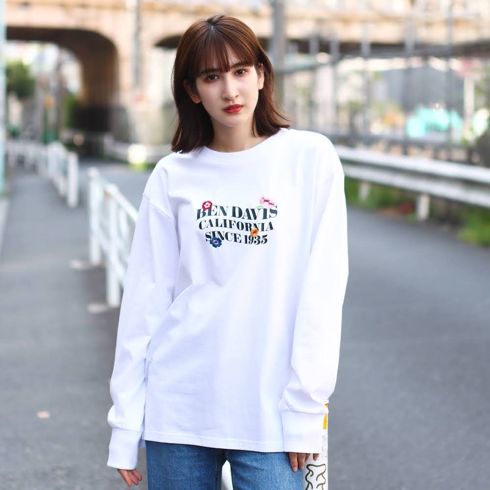 BEN DAVIS ベンデイビス ロンT モカ Sサイズ 新品・タグ付き - Tシャツ