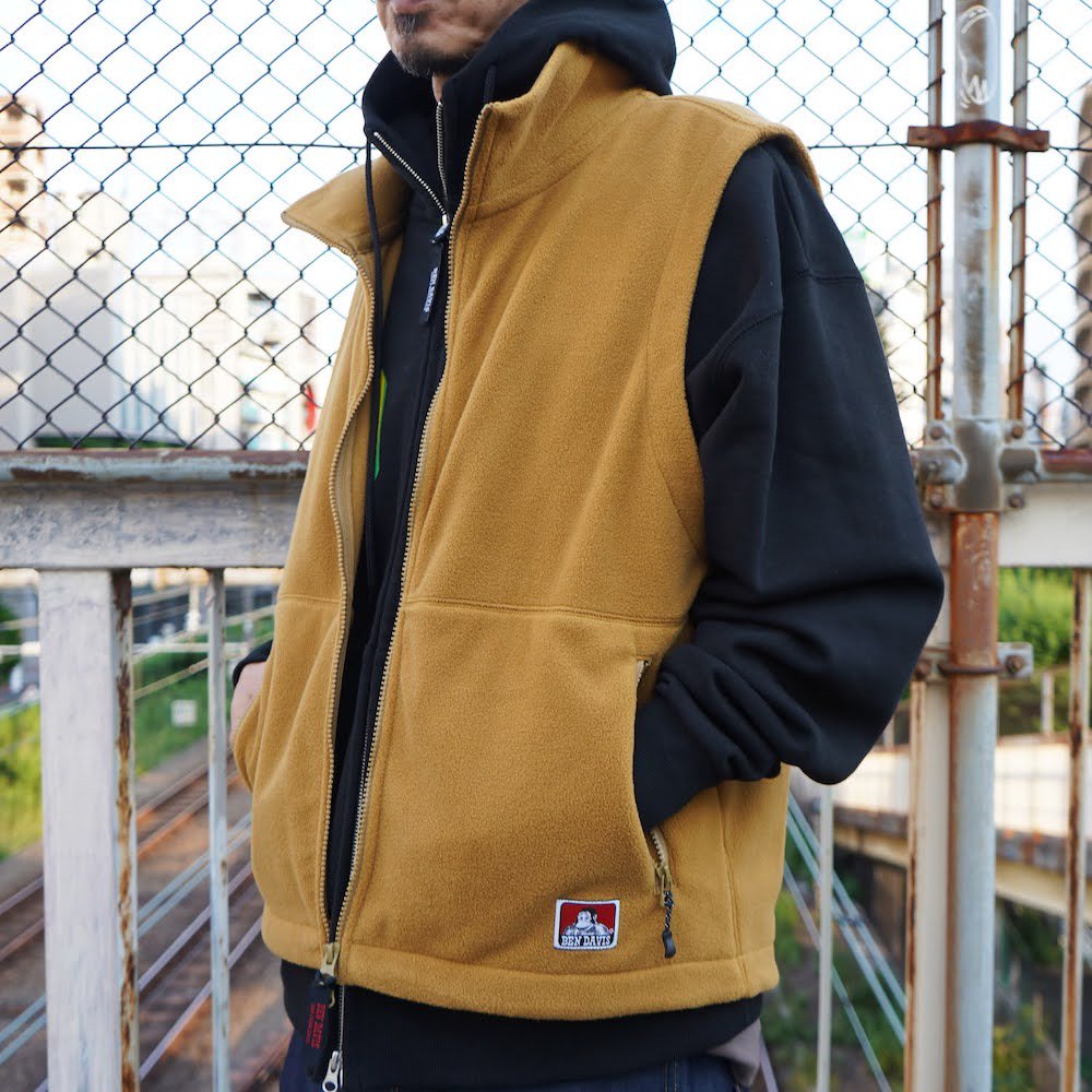 BEN DAVIS【FLEECE VEST】フリースベスト