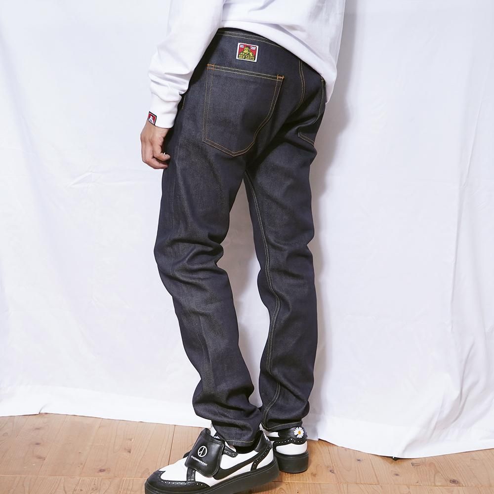 【BEN DAVIS 】ブラック ストレートレッグデニム BEN DAVIS 】ブラック ストレートレッグデニム Deadstock Ben Davis